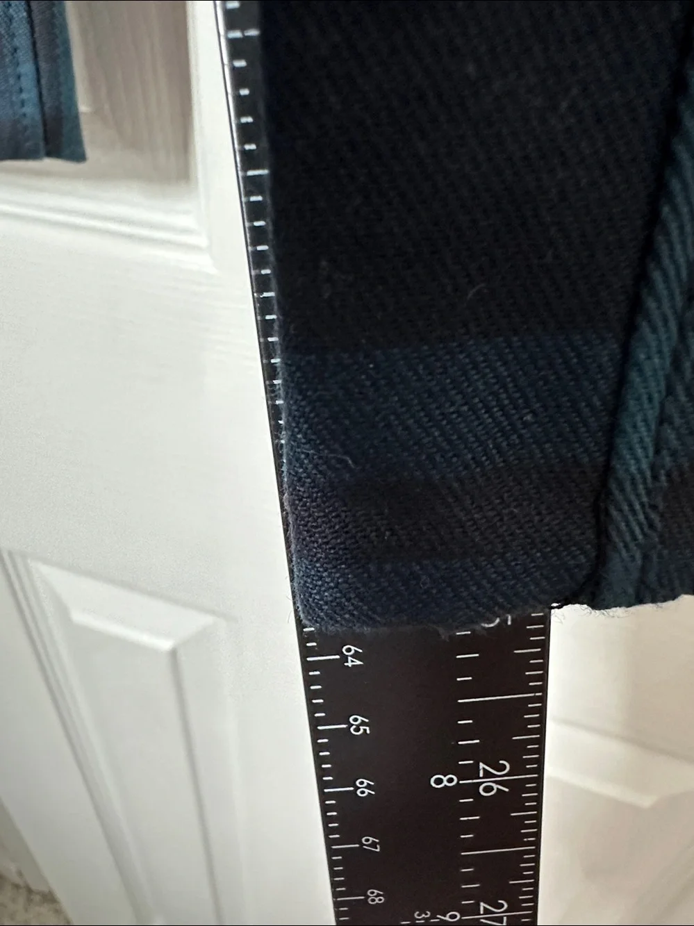 NWT G-Star Raw Women’s Sturwed Mazarine Blue Delon Check Chino Pants Size 10 - Picture 9 of 11